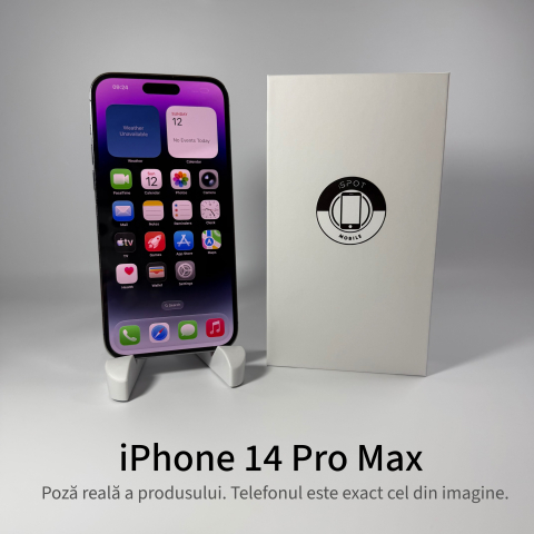 iPhone 14 Pro Max 128GB Purple Grad A – Second Hand - GARANȚIE 2 ANI [1]