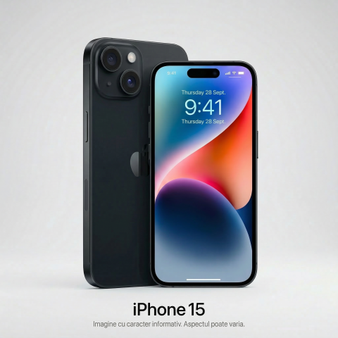 iPhone - iPhone 15 128GB Black Grad A – Second Hand