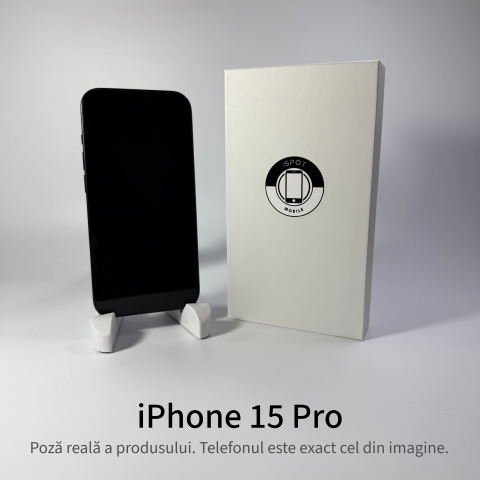 iPhone 15 Pro 128GB Blue Grad A – Second Hand - GARANȚIE 2 ANI [2]