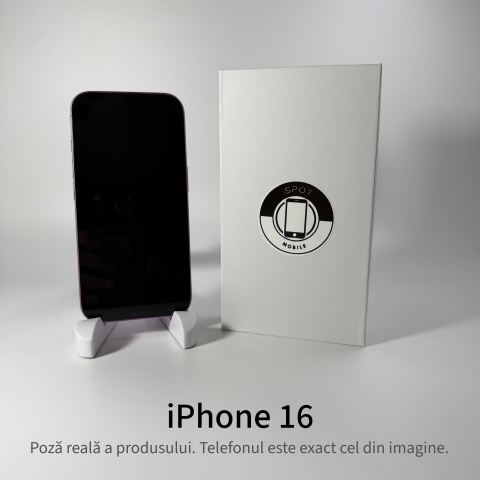 iPhone 16 128GB Pink Grad A • Second Hand • GARANȚIE 2 ANI [2]