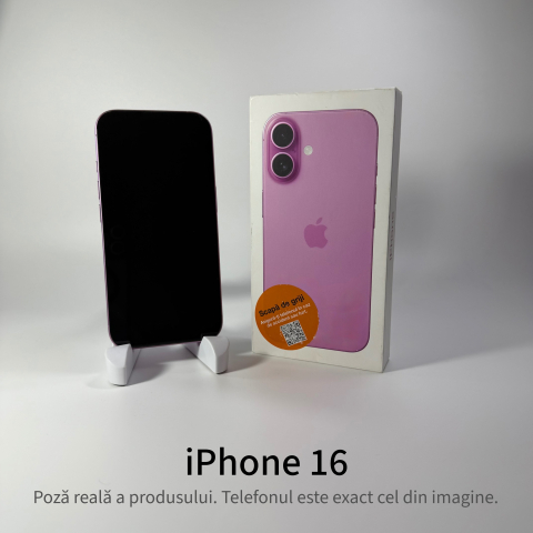 iPhone 16 128GB Pink Grad A • Second Hand • GARANȚIE 2 ANI [2]