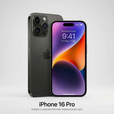 iPhone - iPhone 16 Pro 256GB Black Titanium Grad A – Second Hand