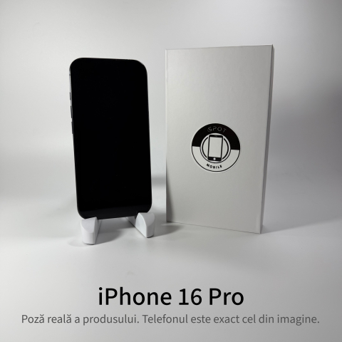 iPhone 16 Pro 128GB Black Grad B • Second Hand • GARANȚIE 2 ANI [2]