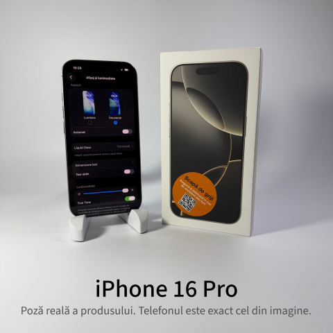 iPhone 16 Pro 128GB Natural Grad A - Second Hand - GARANTIE 2 ANI [2]