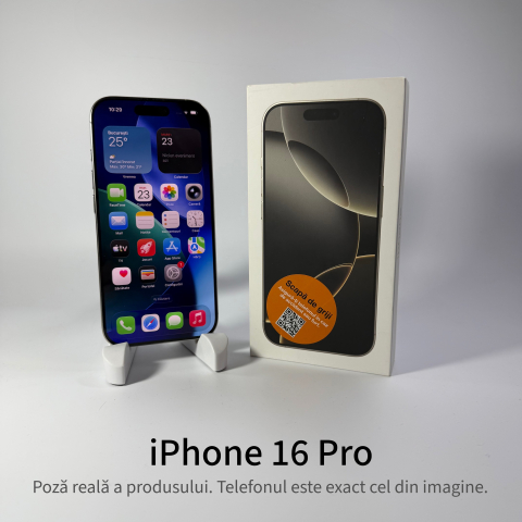 iPhone 16 Pro 128GB Natural Grad A - Second Hand - GARANTIE 2 ANI [1]