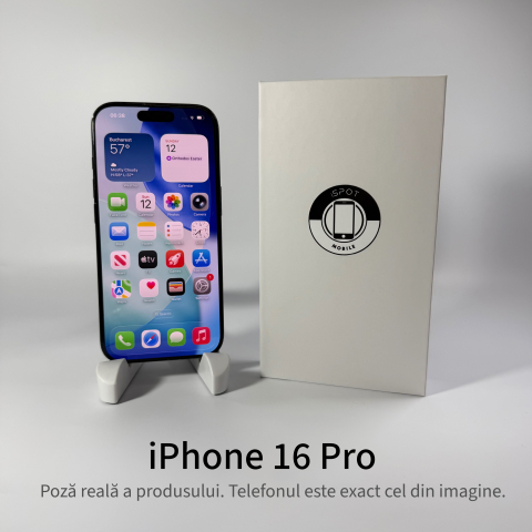 iPhone 16 Pro 256GB Black Grad B – Second Hand - GARANȚIE 2 ANI [1]