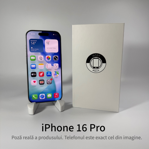 iPhone 16 Pro 256GB White Grad A – Second Hand - GARANȚIE 2 ANI [1]