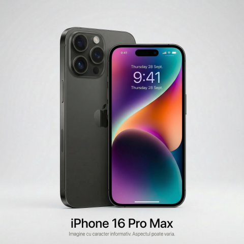 iPhone - iPhone 16 Pro Max 256GB Black Titanium Grad A