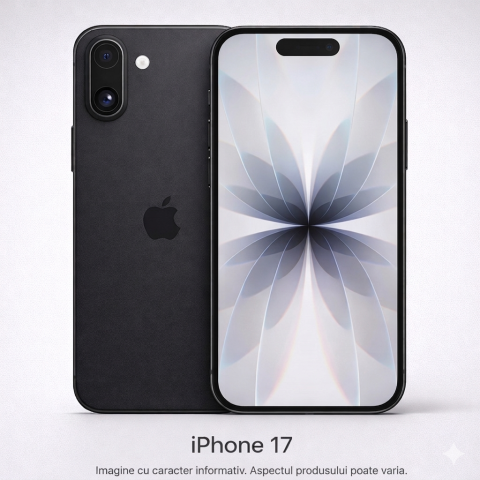iPhone - iPhone 17 256GB Black Grad A+ – Second Hand - GARANȚIE 2 ANI