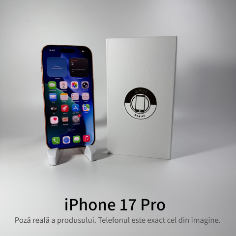 iPhone 17 Pro 256GB 12GB RAM Orange Grad A- • Second Hand • GARANȚIE 2 ANI [1]