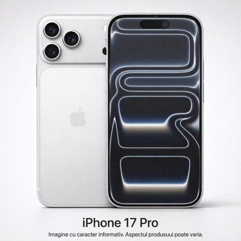 iPhone - iPhone 17 Pro 256GB Silver Grad A+ – Second Hand - GARANȚIE 2 ANI