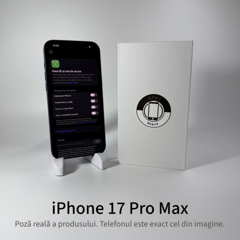iPhone 17 Pro Max 256GB 12GB RAM Blue Grad A- • Second Hand • GARANȚIE 2 ANI [3]