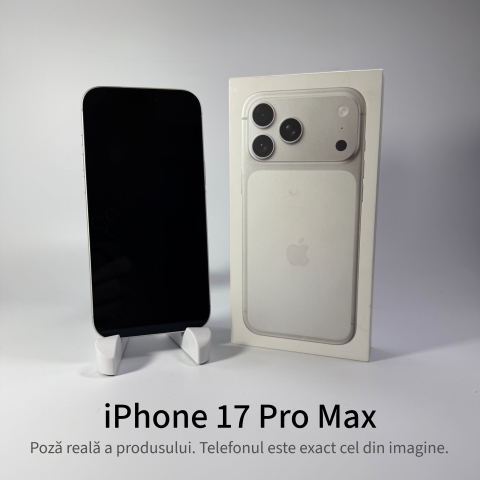 iPhone 17 Pro Max 256GB Silver Grad A+ – Second Hand  - GARANȚIE 2 ANI [2]