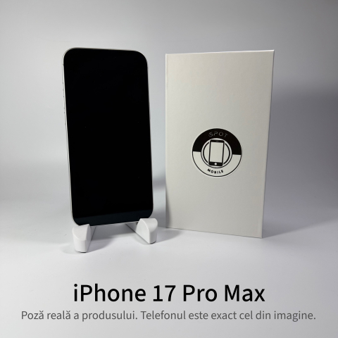 iPhone 17 Pro Max 256GB Silver Grad A+ • Second Hand • GARANȚIE 2 ANI [3]
