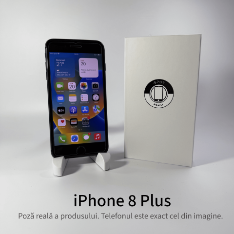 iPhone 8 Plus 64GB Space Gray Grad A – Second Hand - GARANȚIE 2 ANI [1]