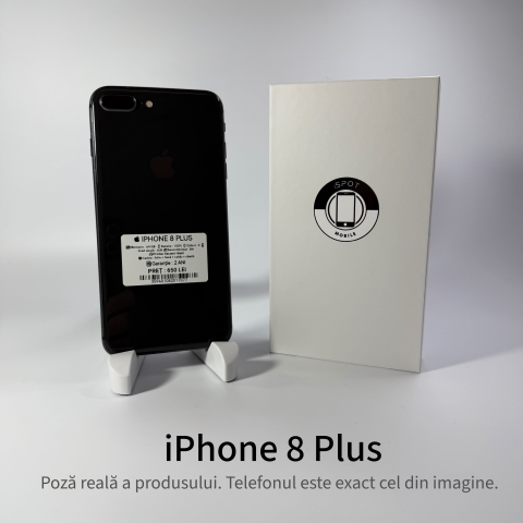 iPhone 8 Plus 64GB Space Gray Grad A – Second Hand - GARANȚIE 2 ANI
