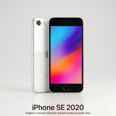 iPhone - iPhone SE (2020) 64GB Silver Grad A – Second Hand