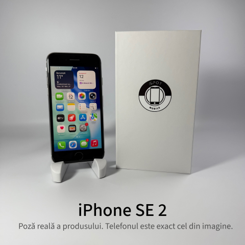 iPhone SE (2020) 64GB Silver Grad A – Second Hand - GARANȚIE 2 ANI [1]