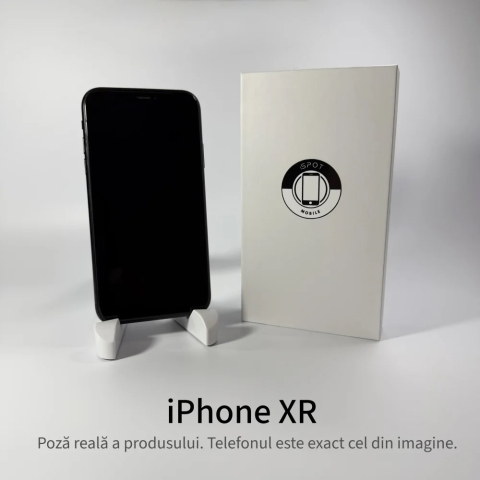 iPhone XR 64GB Black Grad A – Second Hand – GARANȚIE 2 ANI [2]