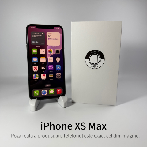 iPhone XS Max 256GB Space Gray Grad A – Second Hand - GARANȚIE 2 ANI [1]