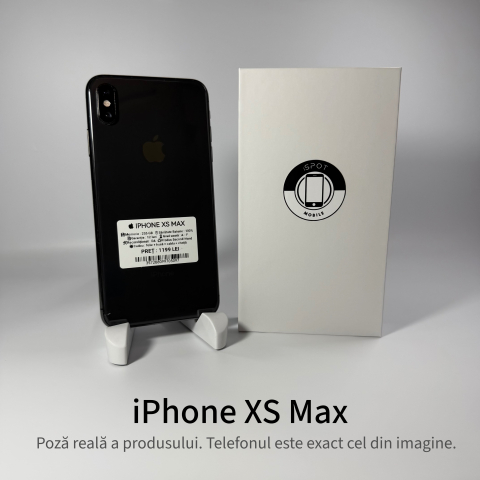 iPhone - iPhone XS Max 256GB Space Gray Grad A – Second Hand - GARANȚIE 2 ANI
