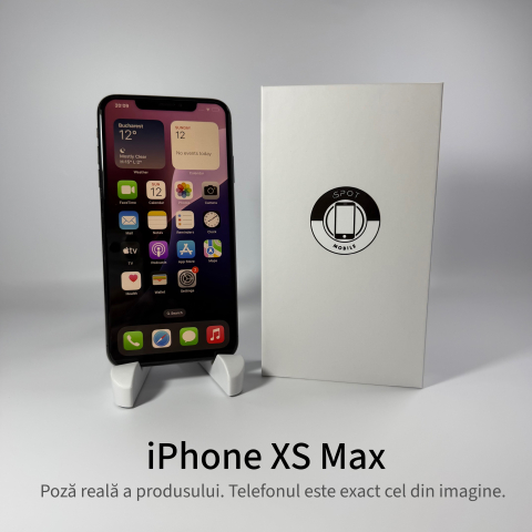 iPhone XS Max 64GB Space Gray Grad A – Second Hand - GARANȚIE 2 ANI [1]