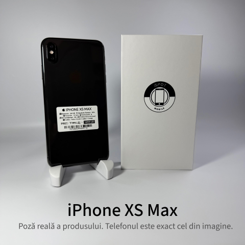 Telefoane - iPhone XS Max 64GB Space Gray Grad A – Second Hand - GARANȚIE 2 ANI