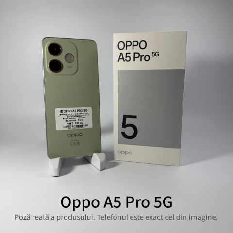 Telefoane - Oppo A5 Pro 5G 256GB Grad A+ – Second Hand – GARANȚIE 2 ANI