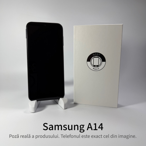 Samsung Galaxy A14 64GB Black Grad A - Second Hand - GARANTIE 2 ANI [2]