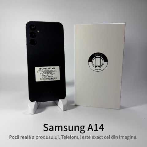Samsung - Samsung Galaxy A14 64GB Black Grad A - Second Hand - GARANTIE 2 ANI
