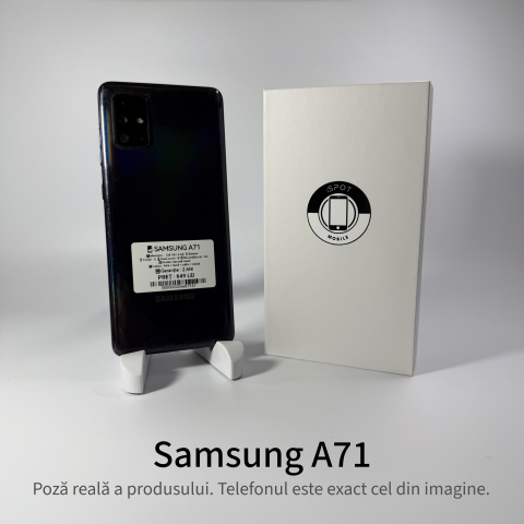 Samsung Galaxy A71 128GB Grad B – Second Hand – GARANȚIE 2 ANI [0]