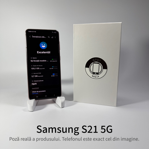 Samsung Galaxy S21 5G 128GB RAM Pink Grad A • Second Hand • GARANȚIE 2 ANI [2]