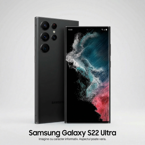 Telefoane - Samsung Galaxy S22 Ultra 256GB Phantom Black 12GB RAM – Second Hand Grad A
