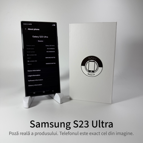 Samsung Galaxy S23 Ultra 512GB 12GB RAM Black Grad A- • Second Hand • GARANȚIE 2 ANI [4]