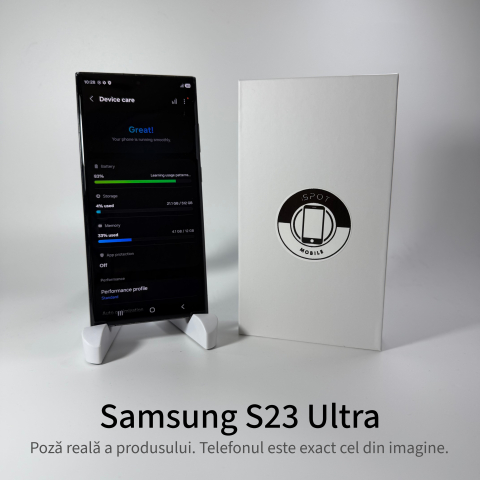 Samsung Galaxy S23 Ultra 512GB 12GB RAM Black Grad A- • Second Hand • GARANȚIE 2 ANI [3]