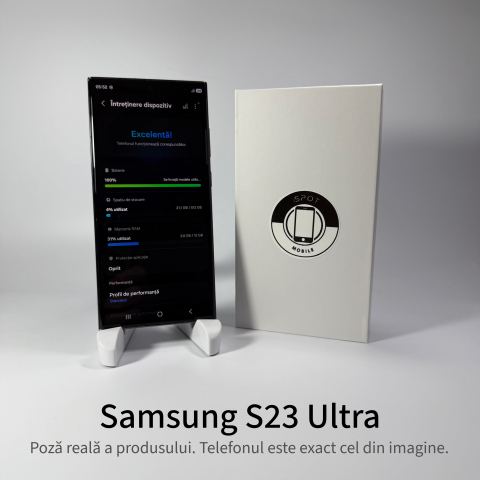 Samsung Galaxy S23 Ultra 512GB Black Grad A- • Second Hand • GARANȚIE 2 ANI [2]
