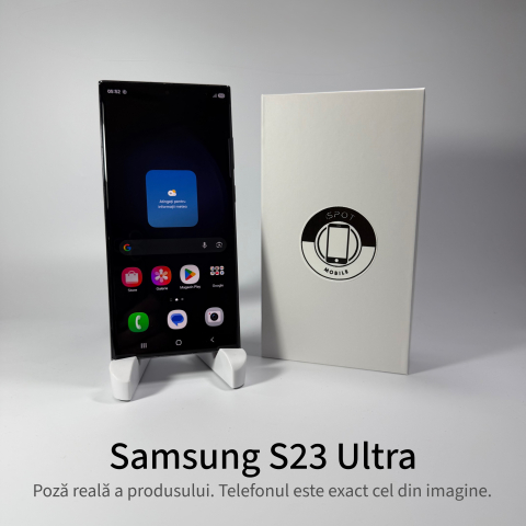 Samsung Galaxy S23 Ultra 512GB Black Grad A- • Second Hand • GARANȚIE 2 ANI [1]
