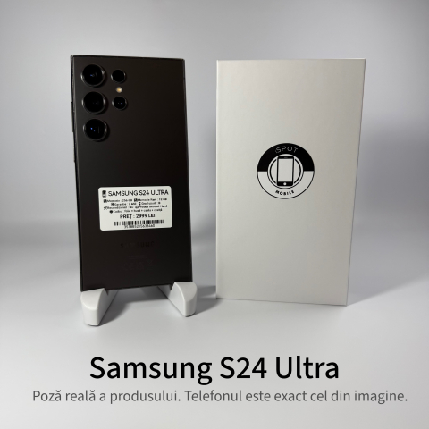 Samsung - Samsung Galaxy S24 Ultra 256GB Grad B – Second Hand – GARANȚIE 2 ANI