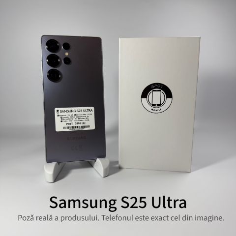 Samsung - Samsung Galaxy S25 Ultra 256GB Blue – Nou (Activat) - GARANȚIE 2 ANI
