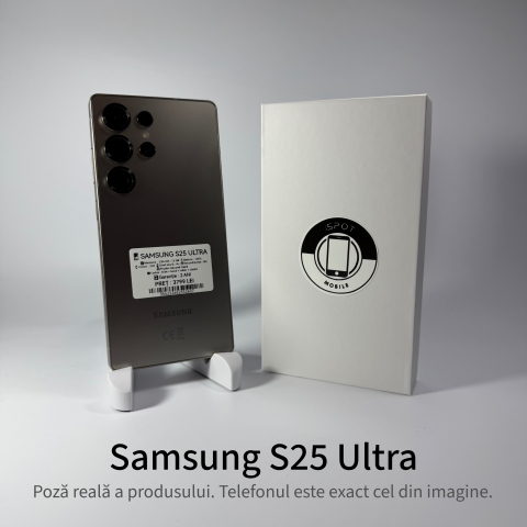 Samsung - Samsung Galaxy S25 Ultra 256GB Gray Grad A+ • Second Hand • GARANȚIE 2 ANI