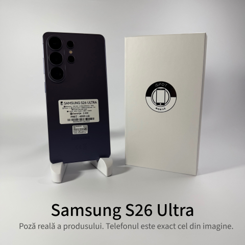 Samsung - Samsung Galaxy S26 Ultra 256GB Violet 12GB RAM – NOU – GARANȚIE 2 ANI