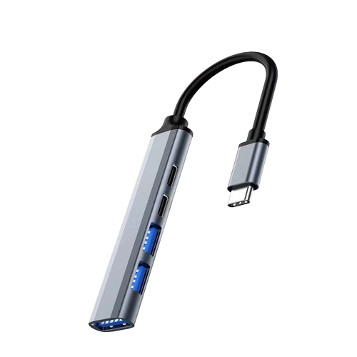 Adaptor 5 in 1 Type-C la HUB USB [2]