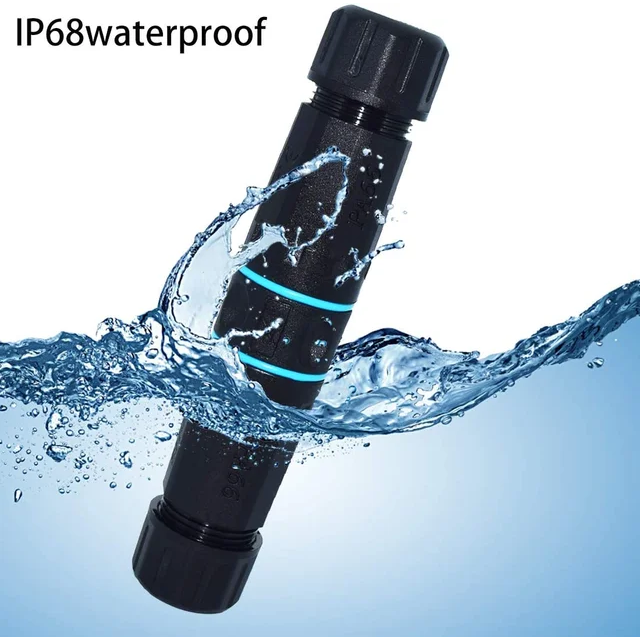 Adaptor Profesional prelungire cablu retea RJ45 exterior, Waterproof IP68, Negru [6]