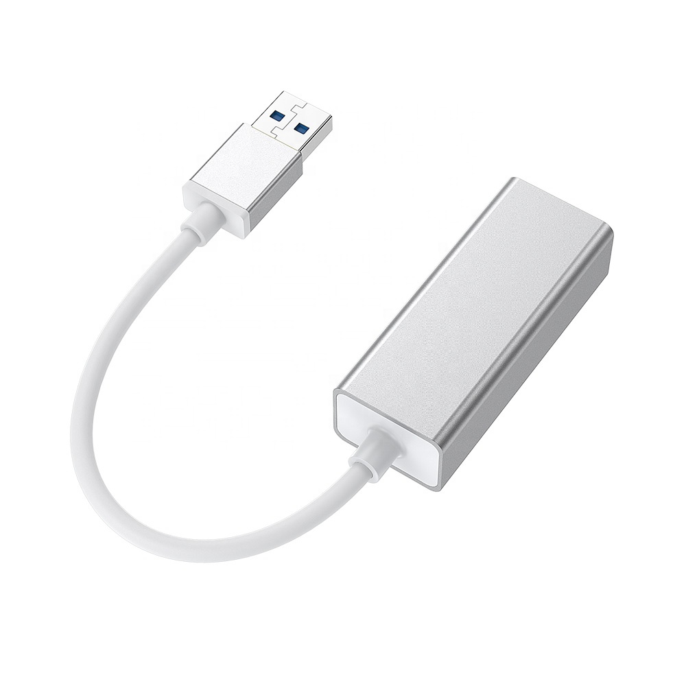 Adaptor USB to RJ45 Ethernet, 100 mbps, Argintiu [2]