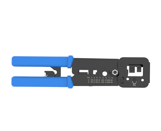 Cleste profesional pentru sertizare mufe Pass Through  RJ45 / RJ11 / RJ12 [7]