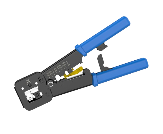 Cleste profesional pentru sertizare mufe Pass Through  RJ45 / RJ11 / RJ12 [6]