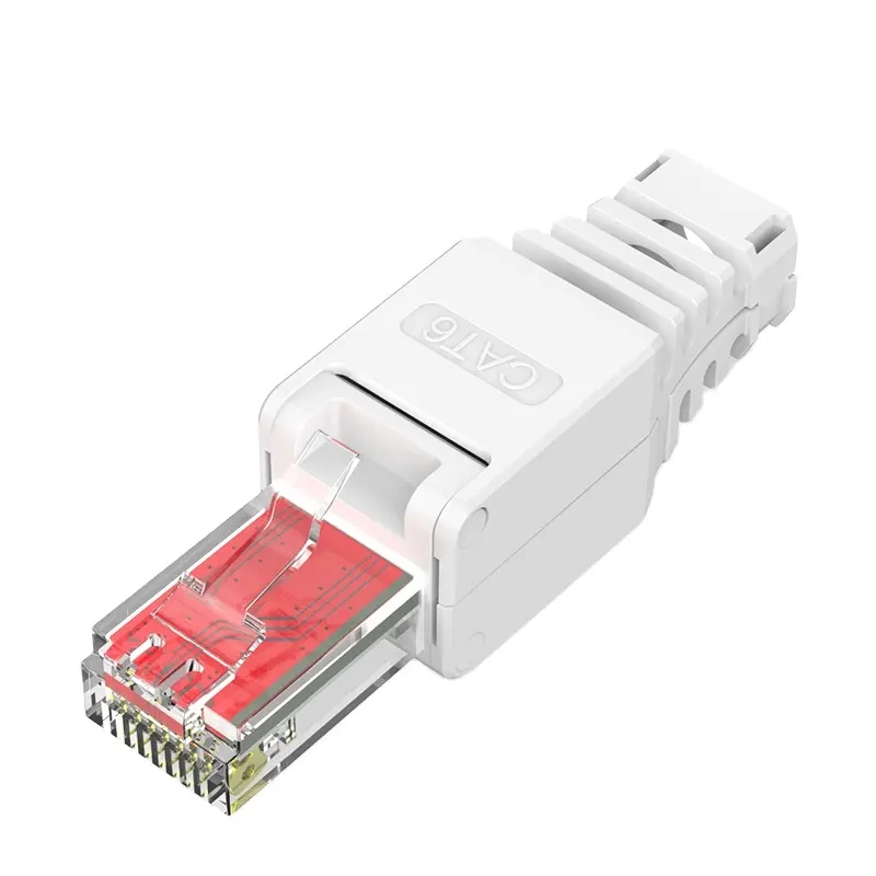 Conector Cat 6 UTP, FTP Rj45 Tool-less, Autosertizare [1]