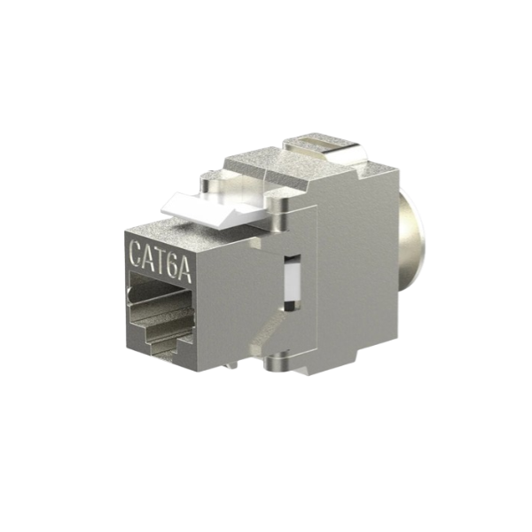Cupla modulara pentru priza retea RJ45, Cat. 6A, Ecranat, FTP, STP, Gigabit [1]