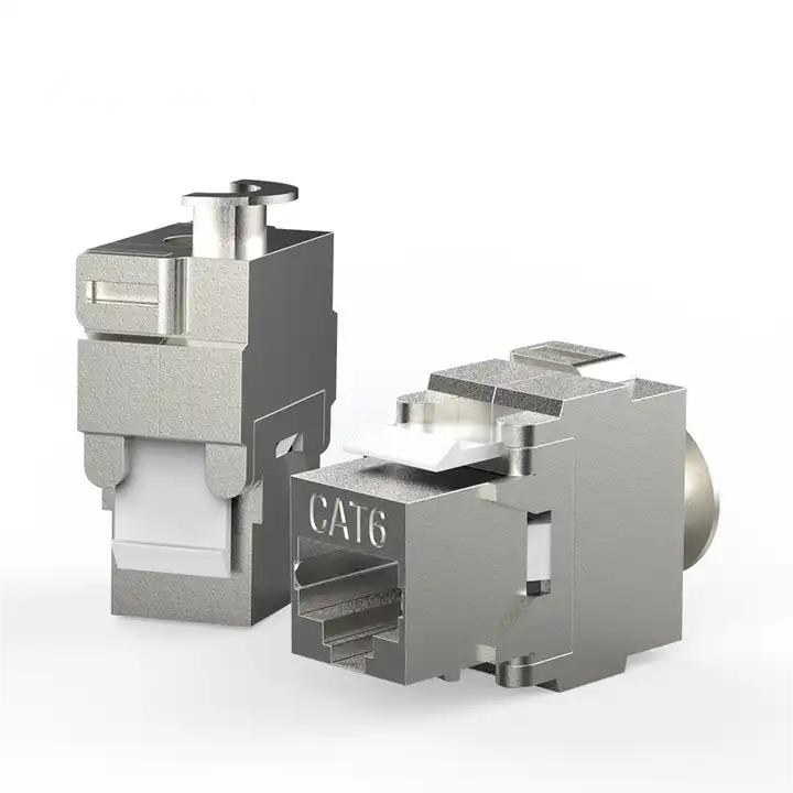 Cupla modulara pentru priza retea RJ45, Cat. 6A, Ecranat, FTP, STP, Gigabit [3]