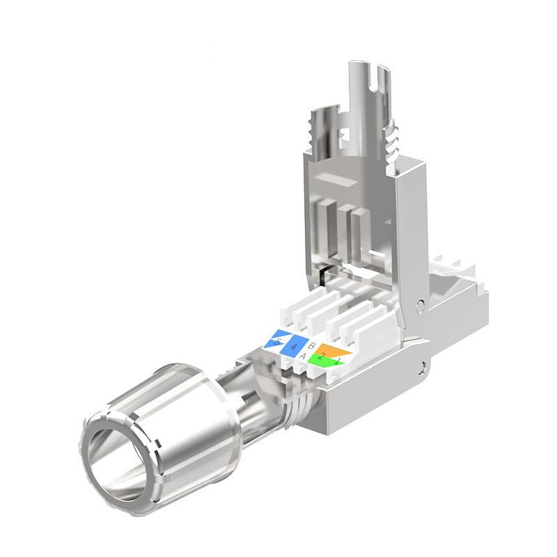 Mufa Rj45 ecranata Cat7 conector Tool-less Modular, Autosertizare [2]